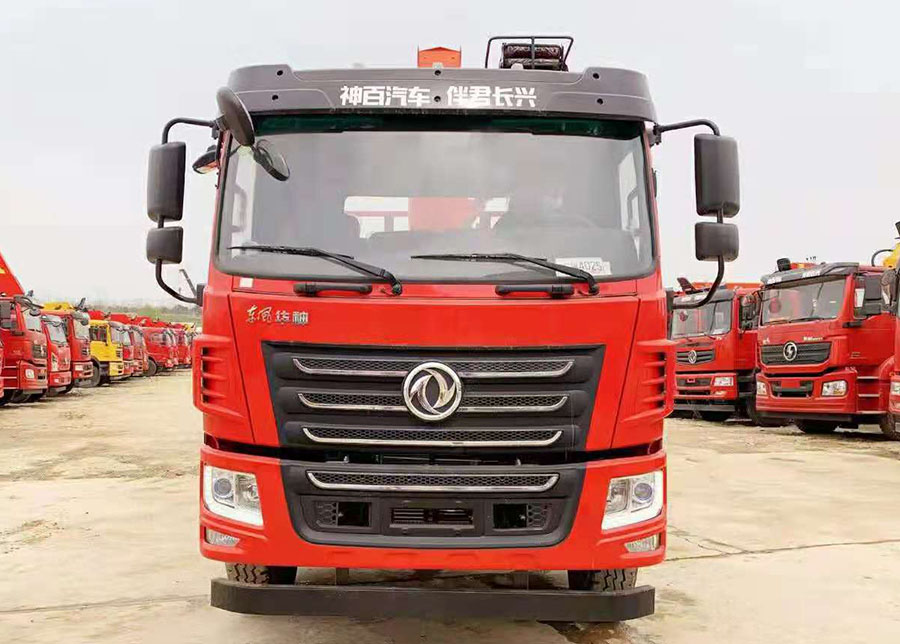 東風華神F5石煤12噸隨車吊多少錢