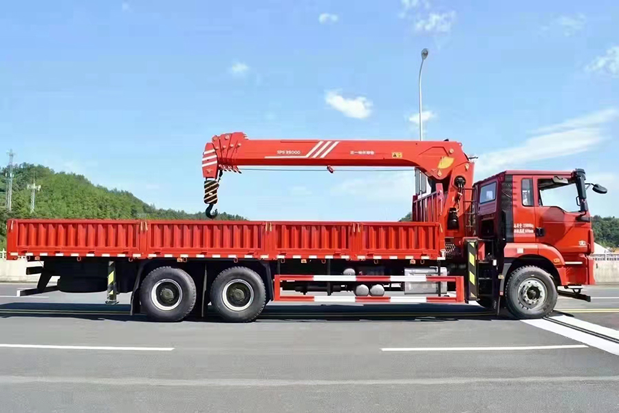 陜汽德龍三一14噸隨車吊 工程起吊王圖片展示5