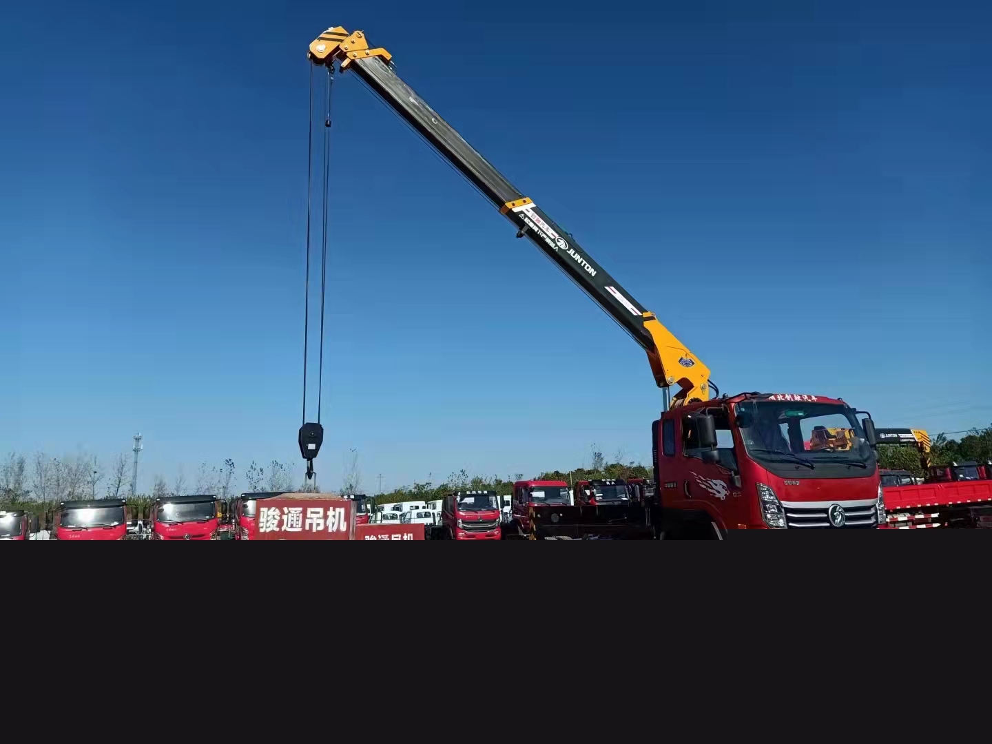 山區版重汽王牌隨車吊 6.3噸吊機