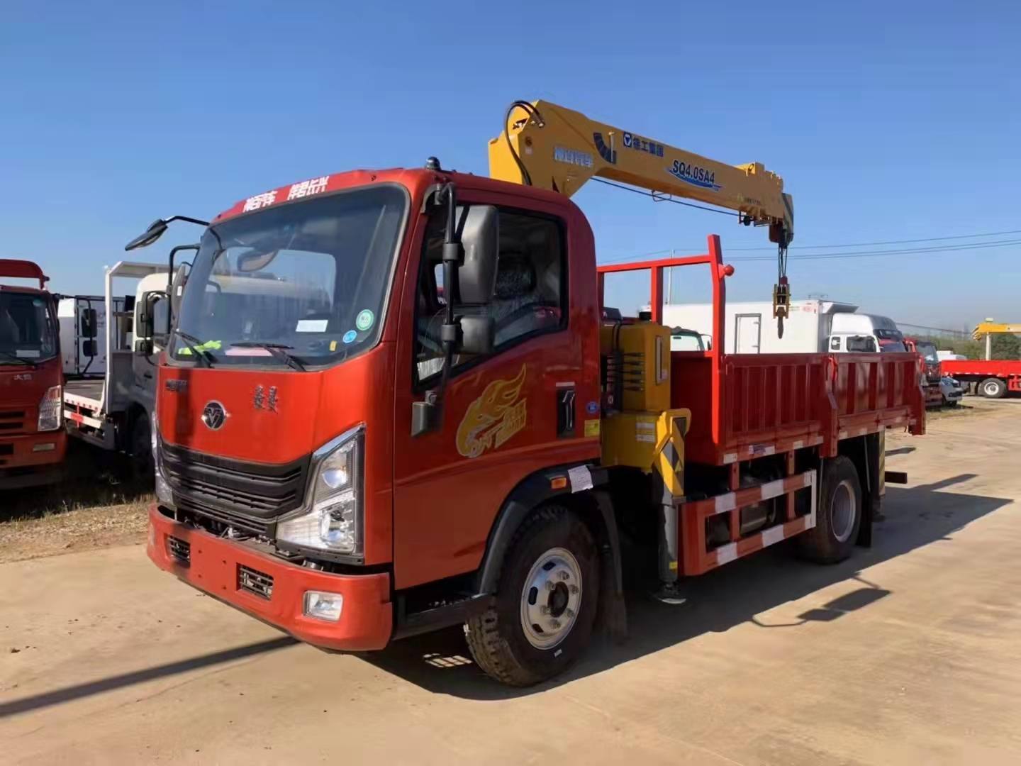 重汽5噸隨車(chē)吊 徐工吊機(jī)