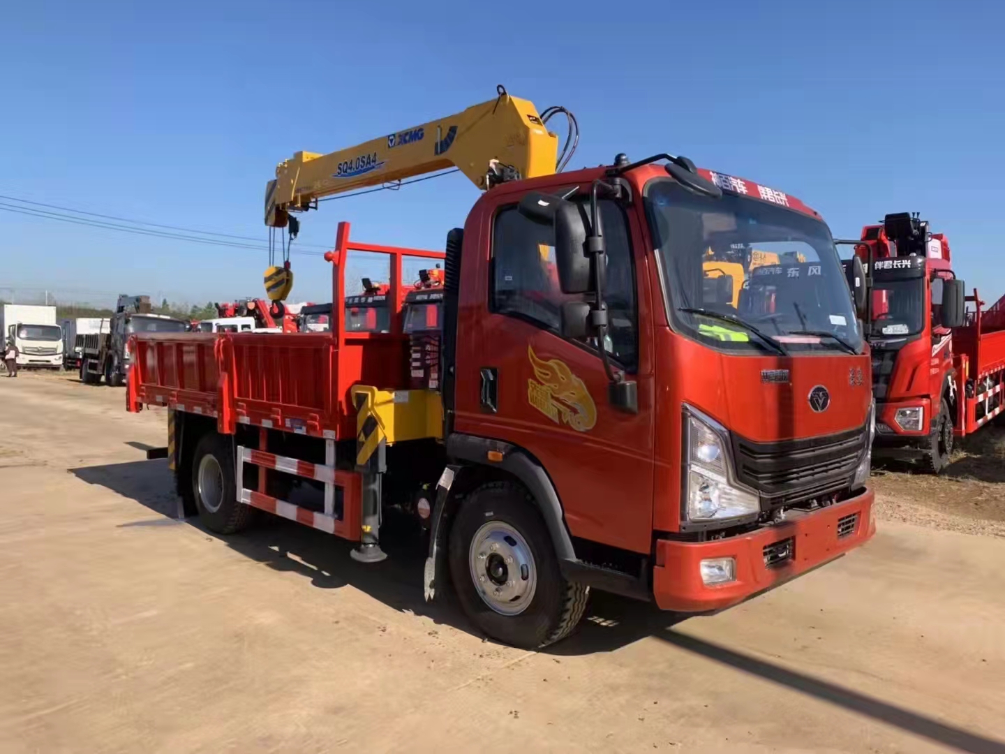 重汽5噸隨車(chē)吊 徐工吊機(jī)