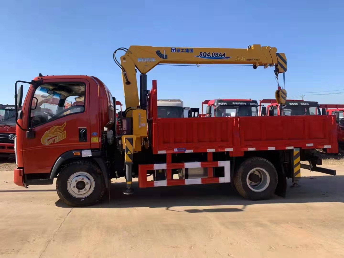 重汽5噸隨車(chē)吊 徐工吊機(jī)