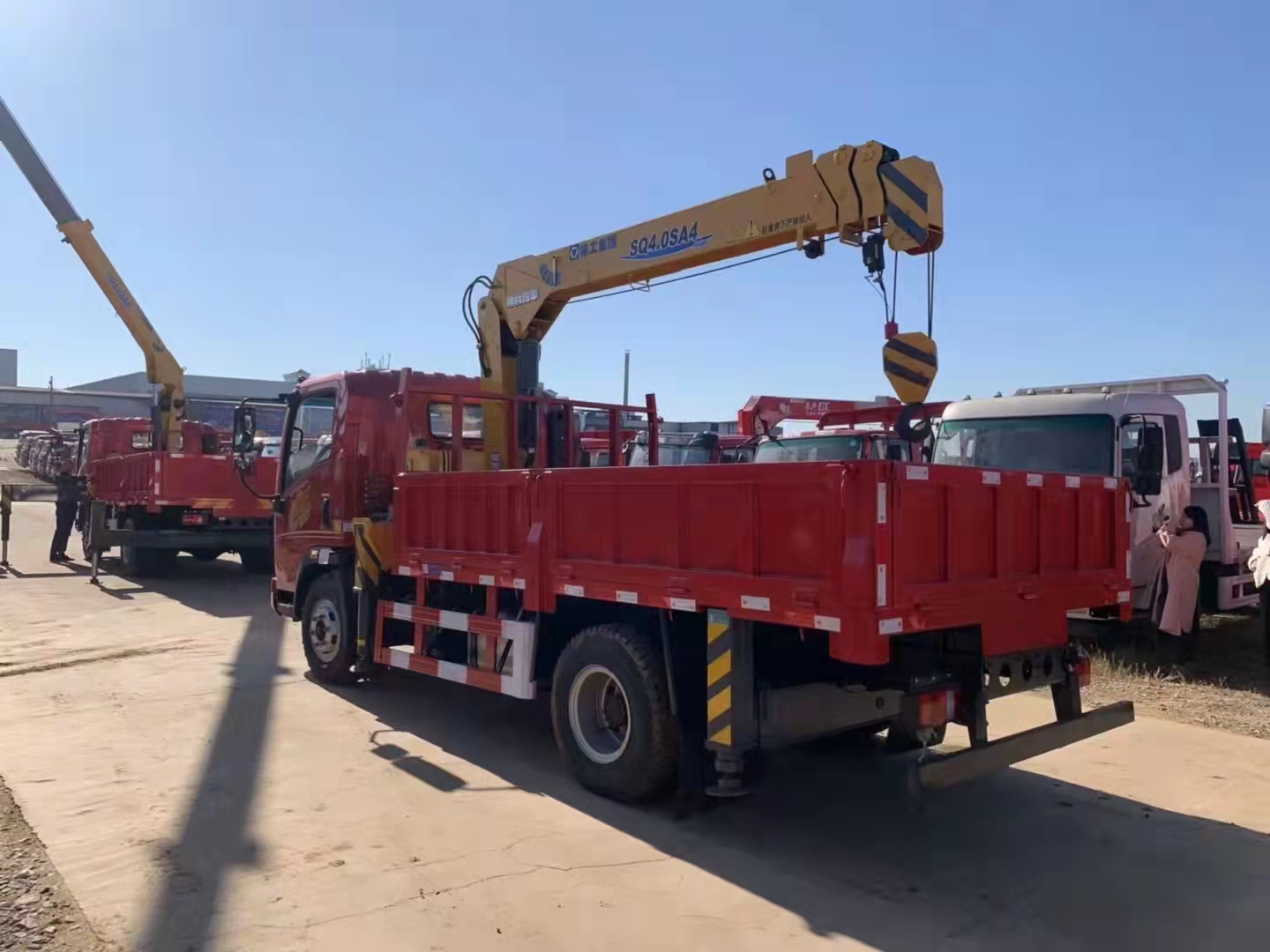 重汽5噸隨車(chē)吊 徐工吊機(jī)