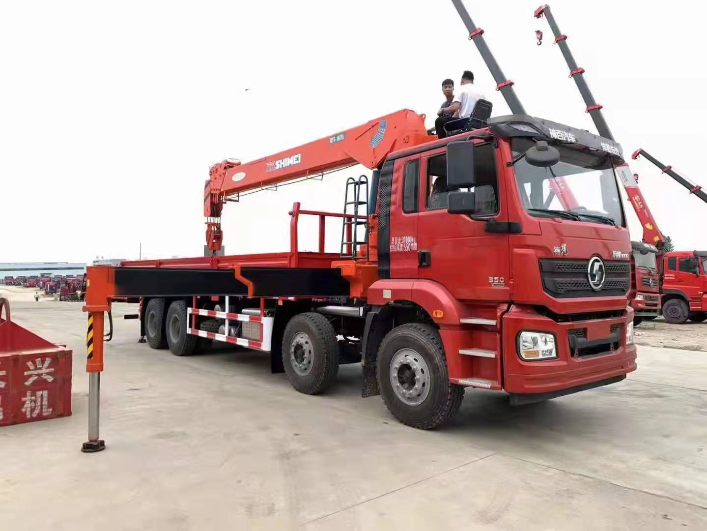 陜汽德龍石煤16噸隨車(chē)吊